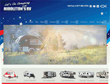 Tablet Screenshot of middletonrv.com